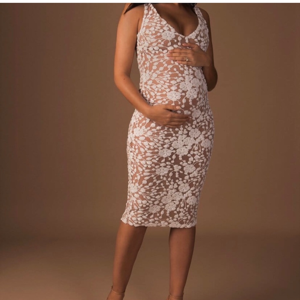 nadine merabi nyla maternity dress